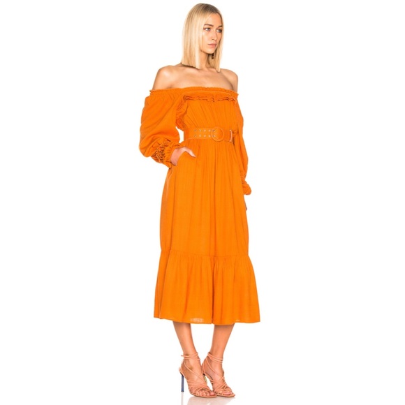 Nicholas Pleated Prairie Dress Size 8 Australian Designed - Picture 2 of 16